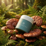 Avinichi skincare product with mushrooms and mycelium